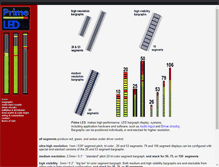 Tablet Screenshot of primeled.com